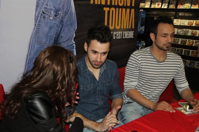 Signing of Anthony Touma's New Album